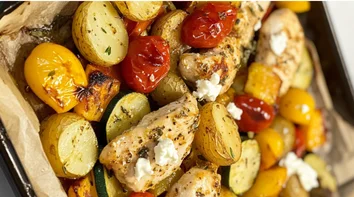 Hähnchen mit Gemüse - Rezepte