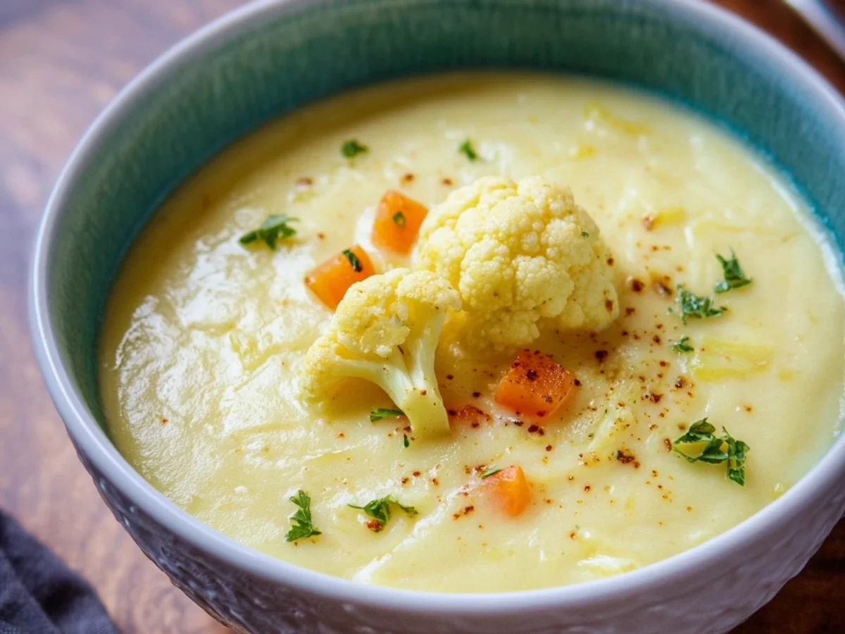 Cremige Blumenkohlsuppe: Wärmender Genuss für kalte Tage - Bild 2