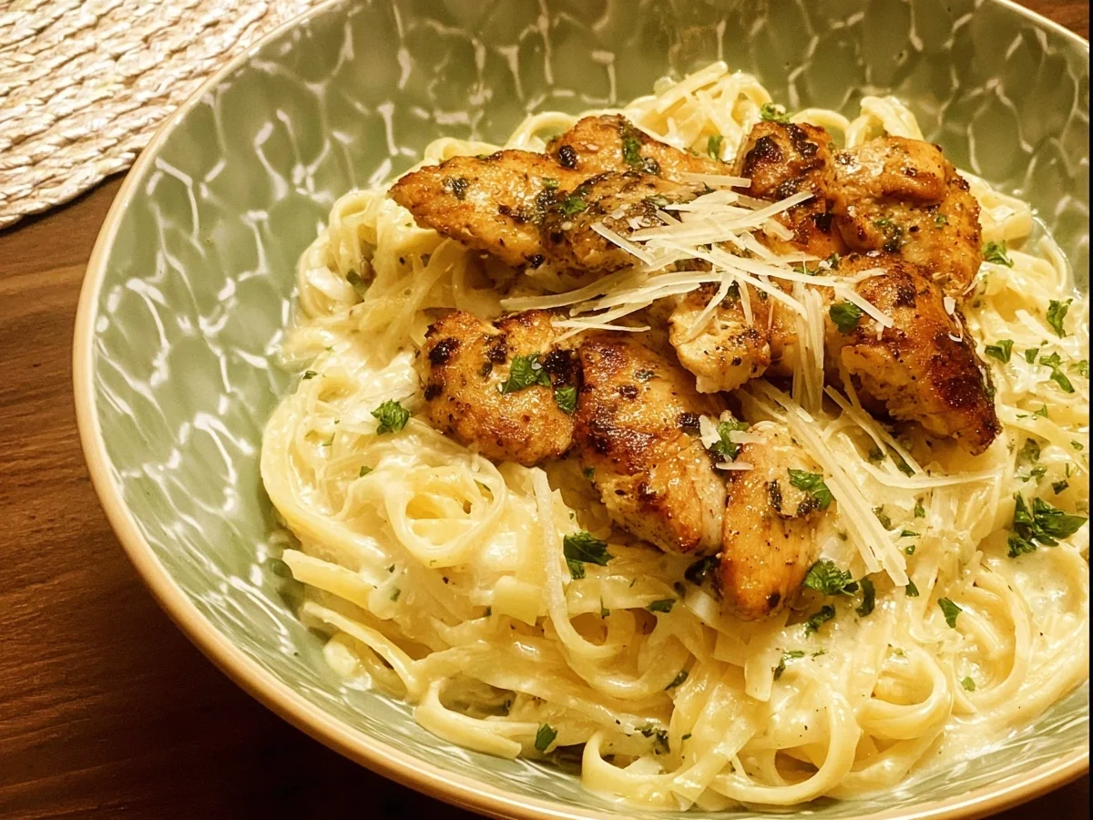 Cremige Chicken Alfredo Pasta: Schnell & Einfach - Bild 2