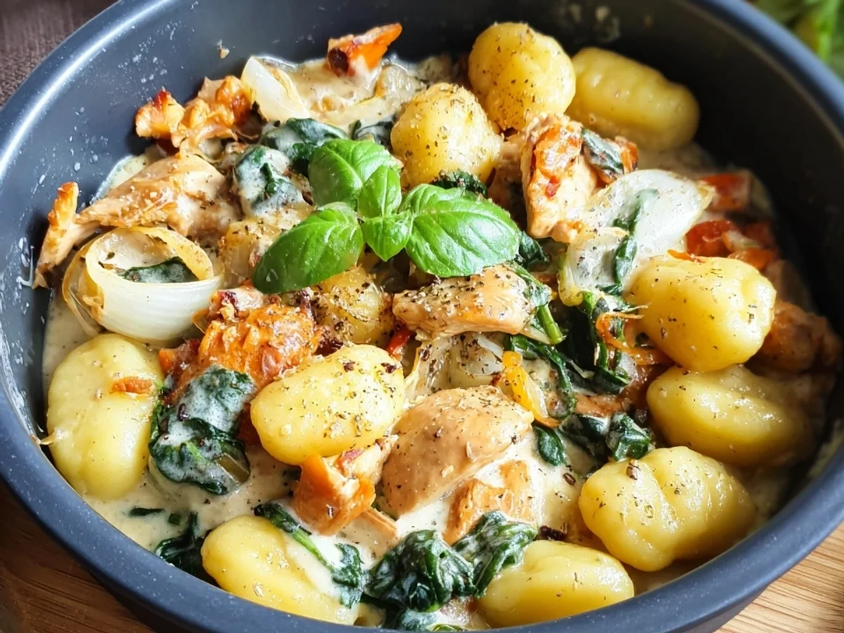 Cremige Gnocchi-Hähnchen-Pfanne: Dein Feierabend-Glück - Bild 2