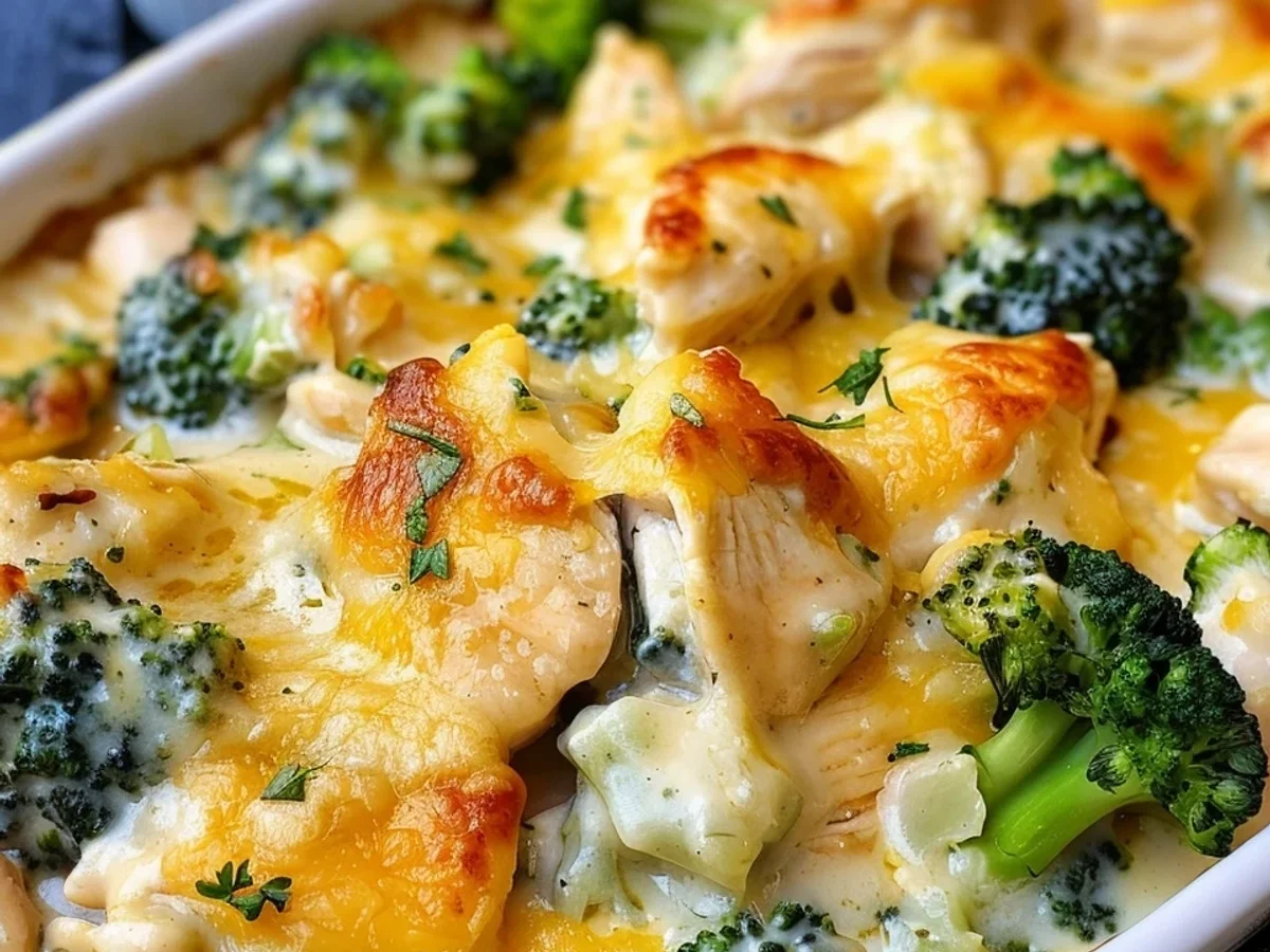 Cremiger Hähnchen-Brokkoli-Auflauf Low Carb - Bild 2