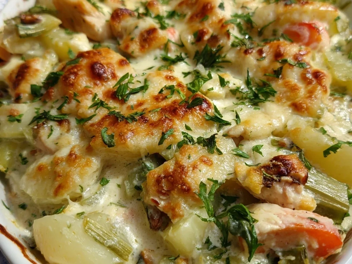 Cremiger Kohlrabi-Auflauf mit Hähnchenbrust Mein Seelenessen - Bild 2