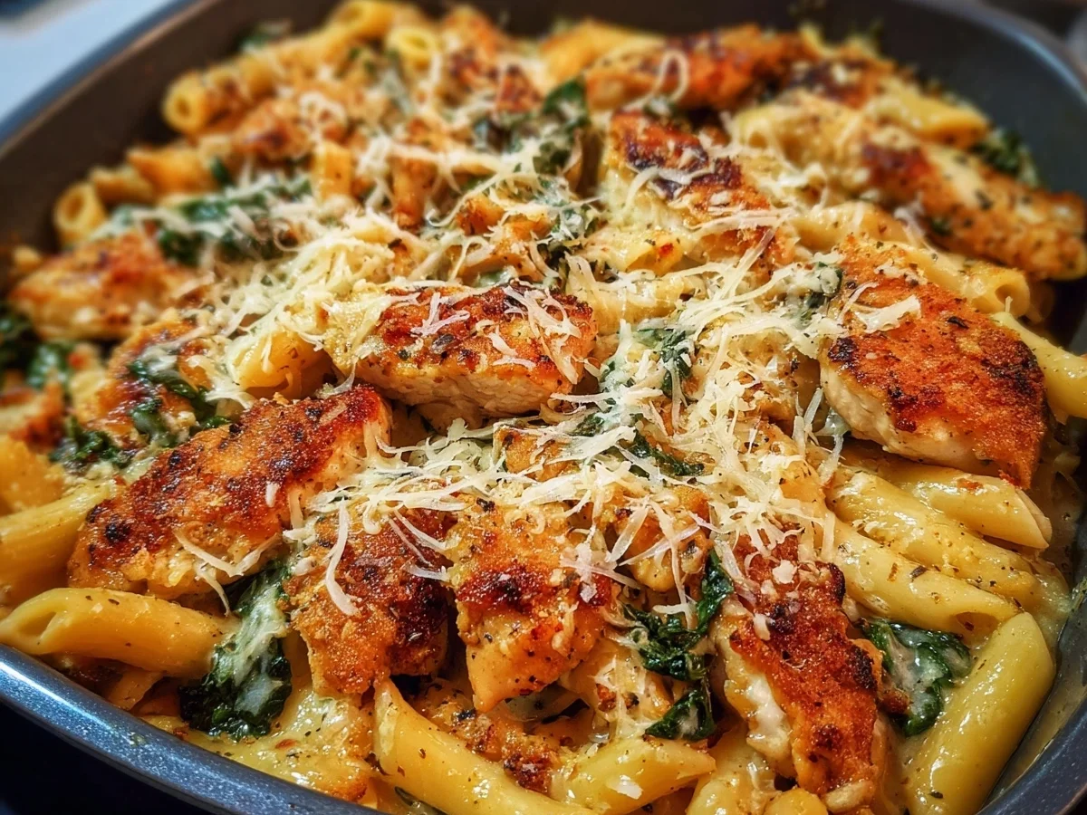 Cremiger Parmesan Hähnchen Auflauf Einfach & schnell - Bild 2