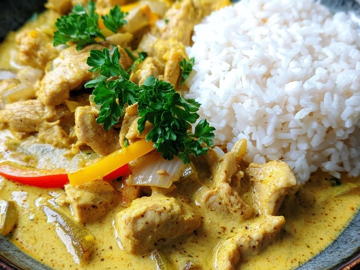 Cremiges Curry-Geschnetzeltes: Mein schnelles Seelenfutter - Bild 1