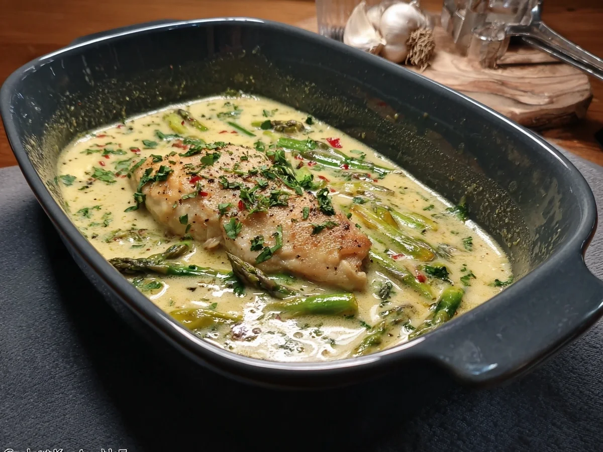 Cremiges Huhn in Spargelsoße: Schnell & einfach - Bild 2