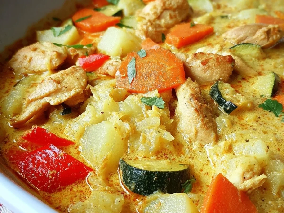 Cremiges Low Carb Hähnchen-Curry: Mein Familienliebling - Bild 2