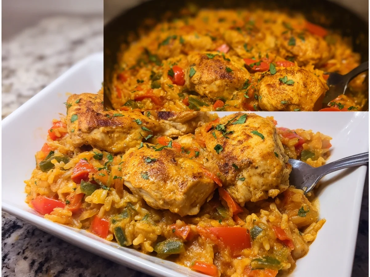 Cremiges Paprika-Hähnchen: Einfaches Feierabendgericht - Bild 1
