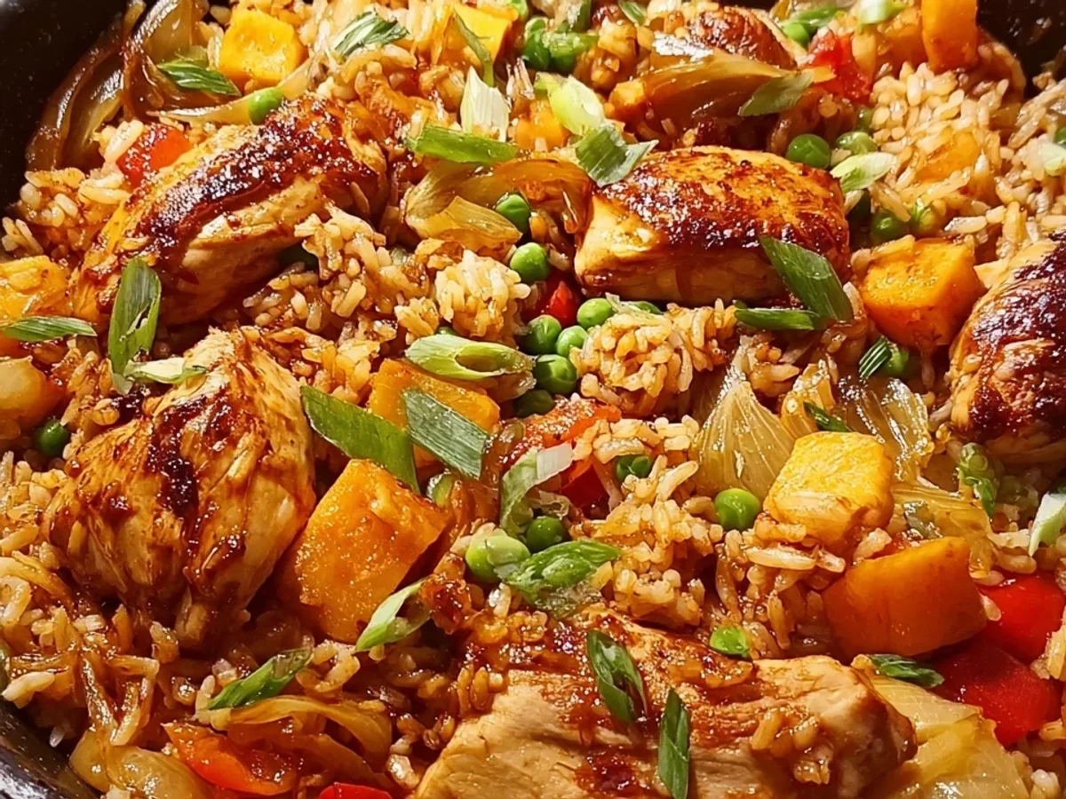 Einfache Hähnchen-Reis-Pfanne: Schnell & Familienfreundlich - Bild 2
