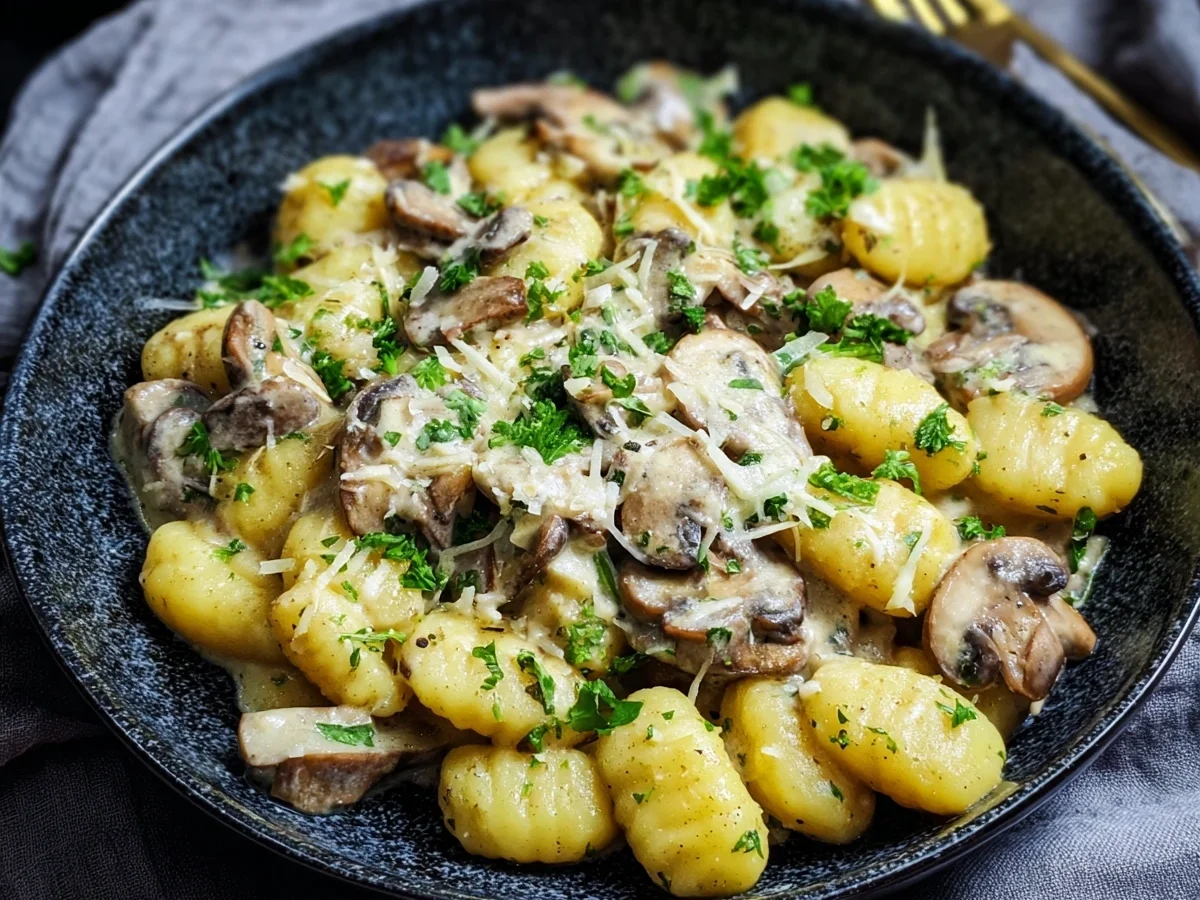 Gnocchi-Pfanne mit Pilzen: Schnell & einfach in 30 Min. - Bild 1