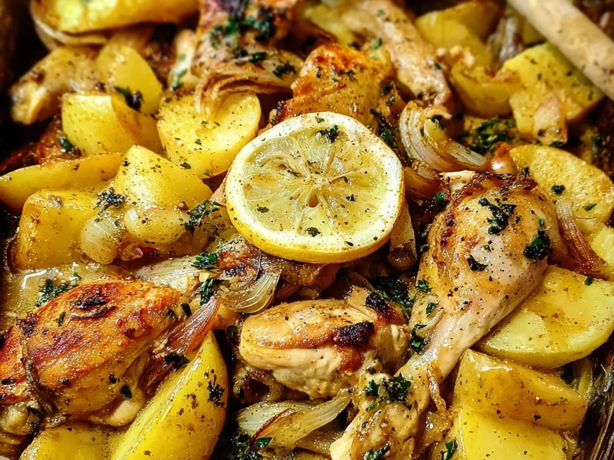 Griechisches Hähnchen mit Kartoffeln: Familienliebling - Bild 1