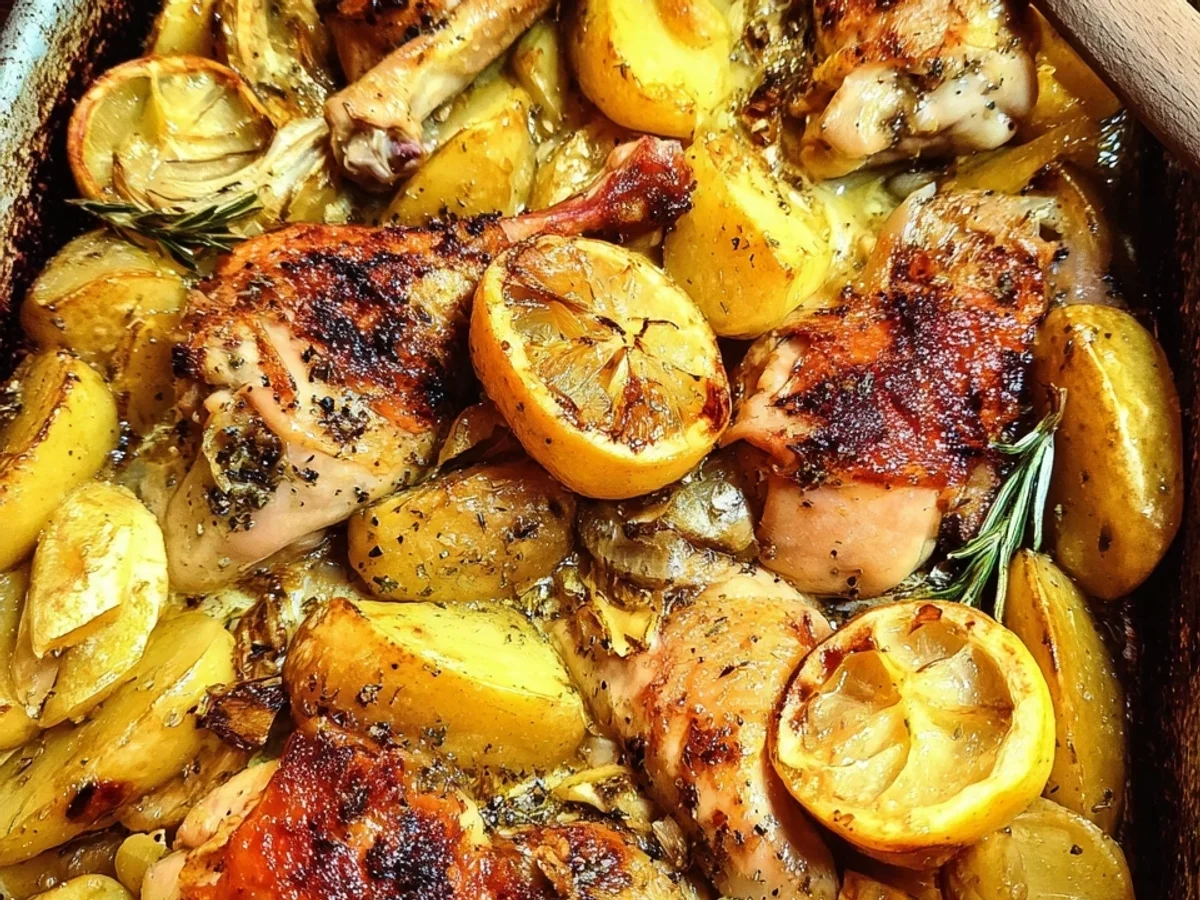 Griechisches Hähnchen mit Kartoffeln: Familienliebling - Bild 2