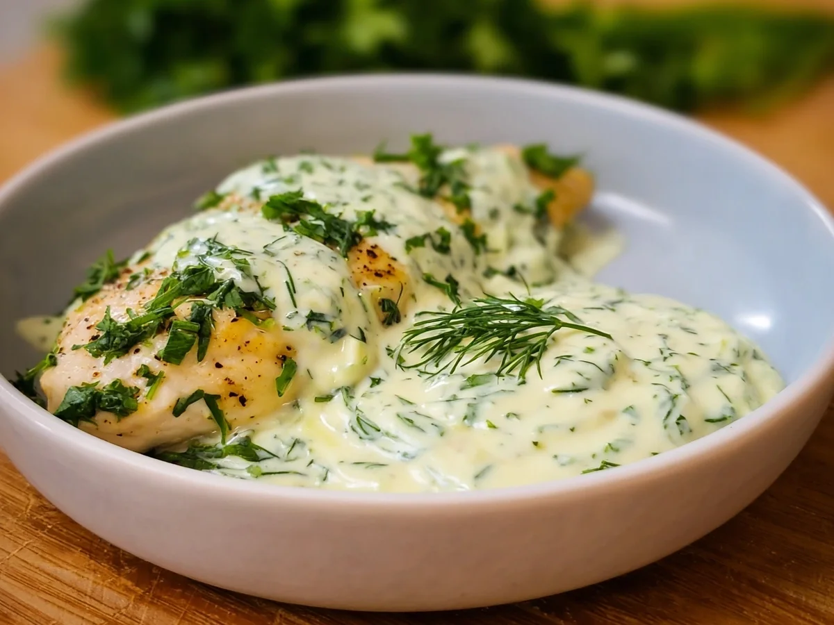 Helle Kräutersauce: Schnell & lecker zu Fisch & Geflügel - Bild 1
