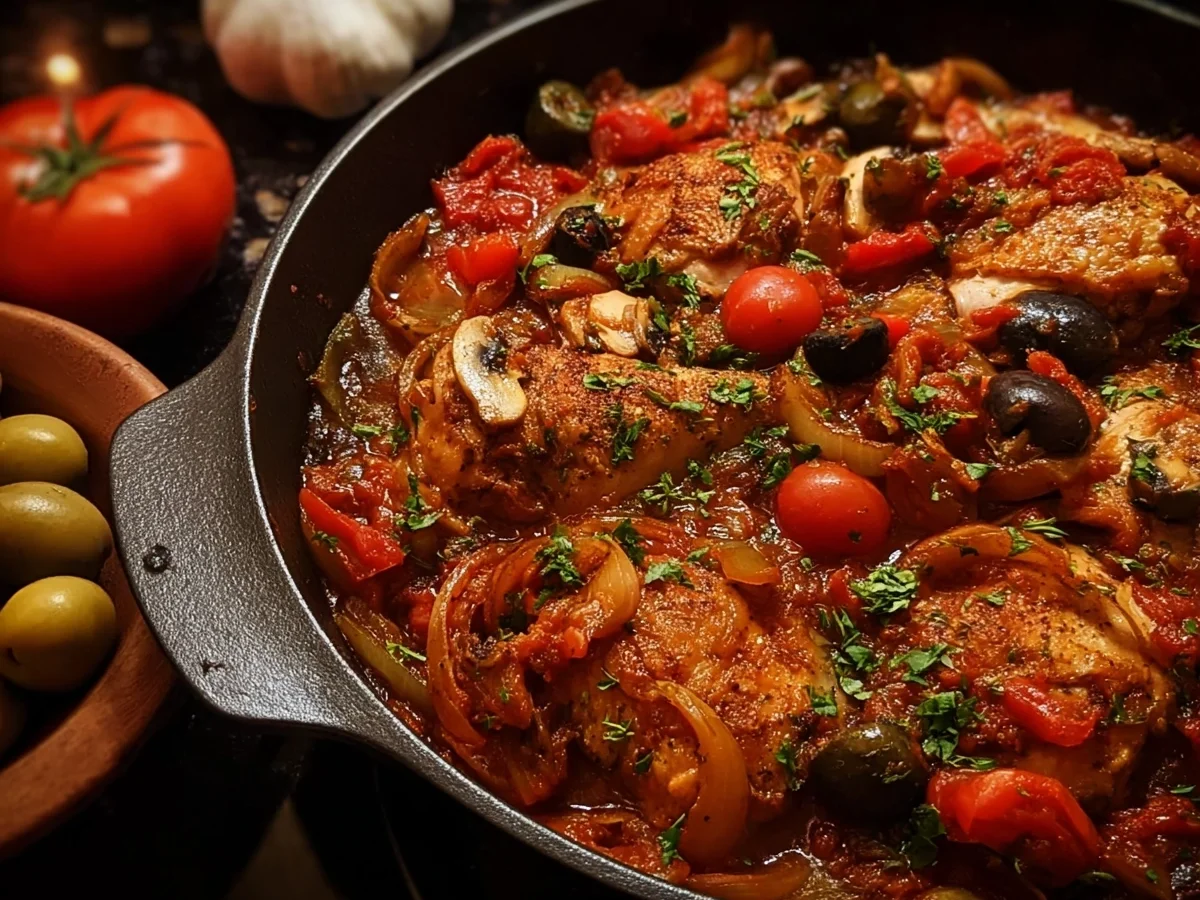 Hähnchen Cacciatora: Herzhaftes italienisches Gericht - Bild 2