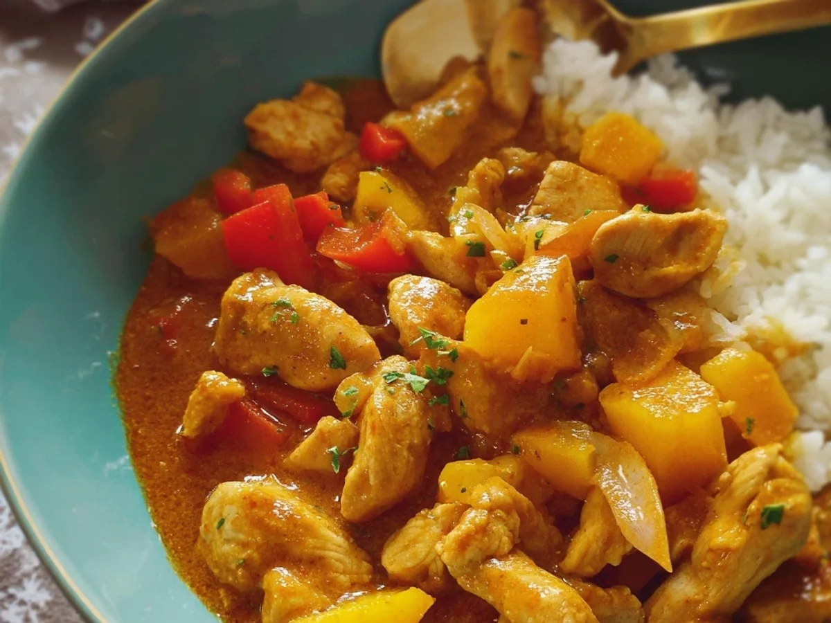 Hähnchen Curry für Kinder: Mild & einfach zubereitet - Bild 1