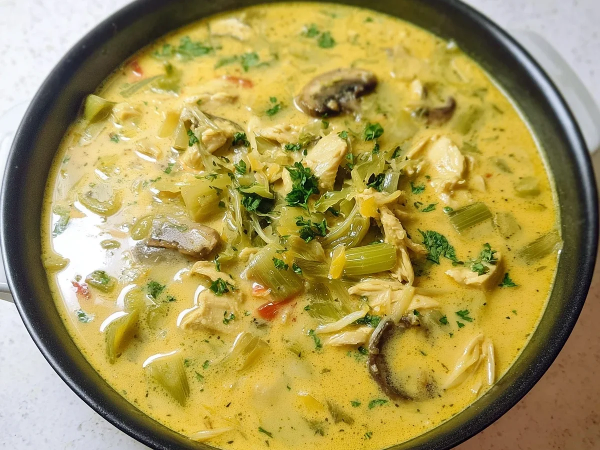 Hähnchen-Curry-Lauch-Suppe: Schneller Partykracher - Bild 2