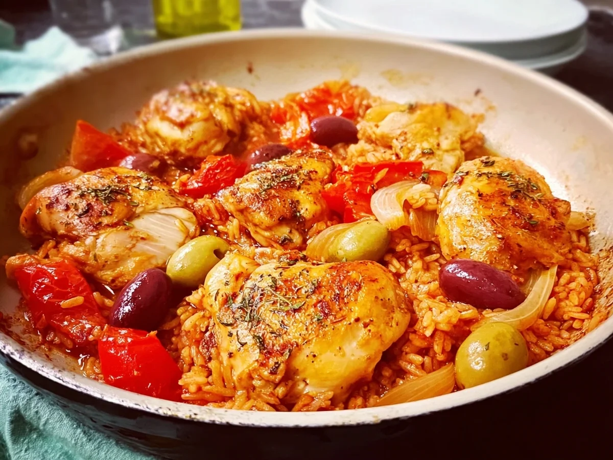 Hähnchen mit griechischem Tomatenreis - Bild 2
