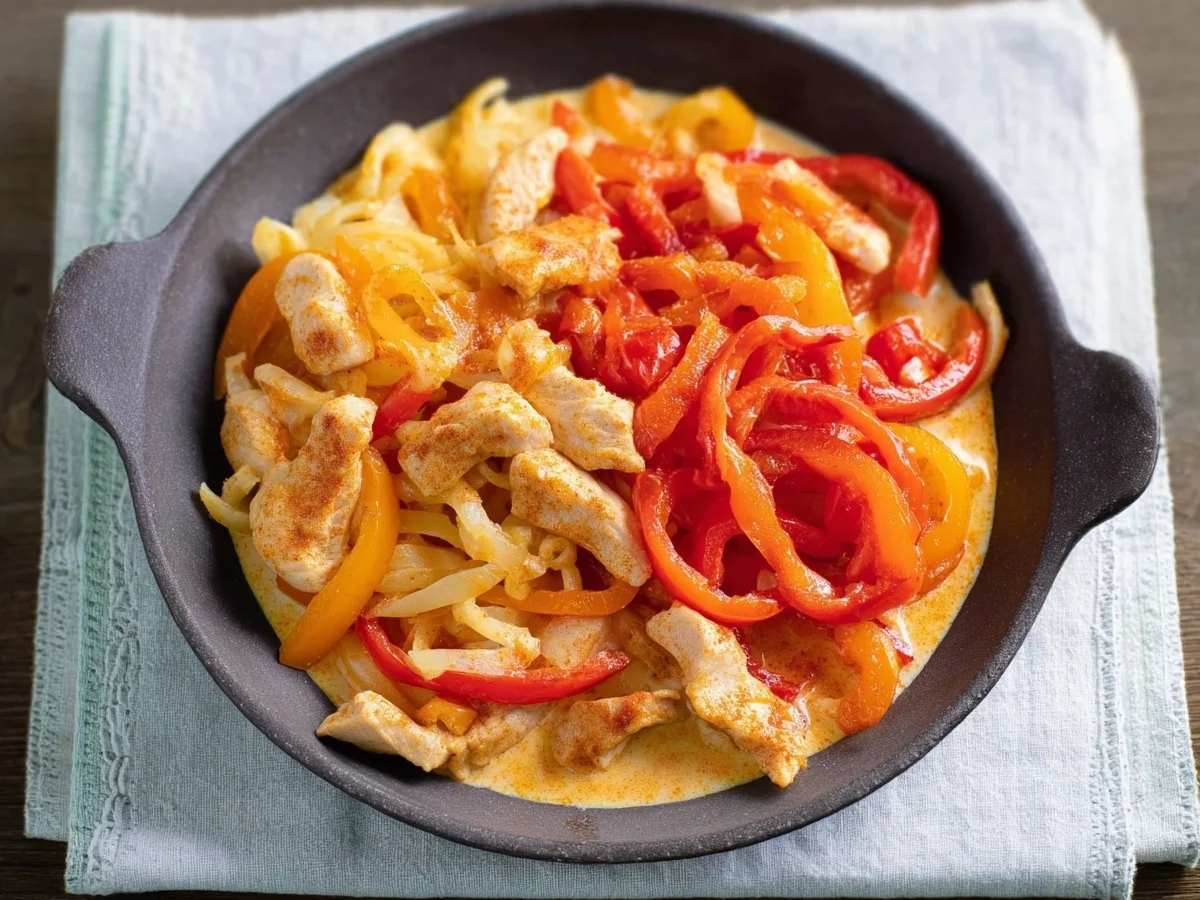 Hähnchen-Paprika-Geschnetzeltes: Schnell & lecker zubereitet - Bild 2
