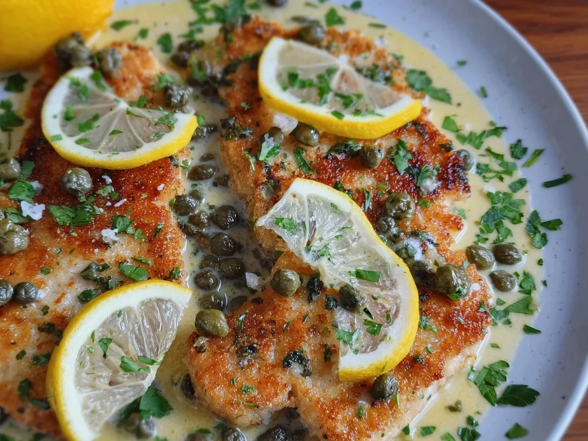 Hähnchen Piccata mit Zitrone: Einfach & schnell zubereitet - Bild 2