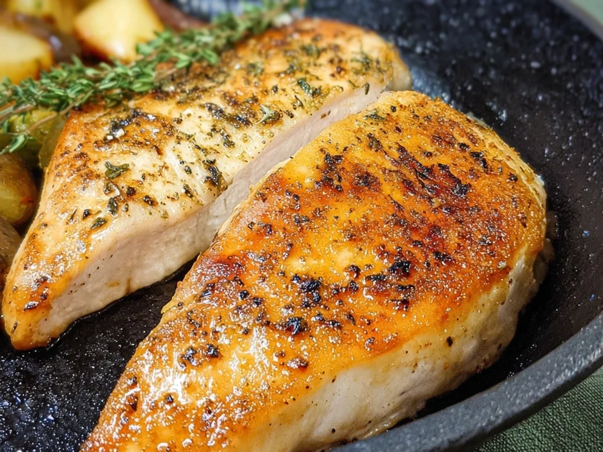 Hähnchenbrust perfekt braten: Saftig & Knusprig - Bild 2