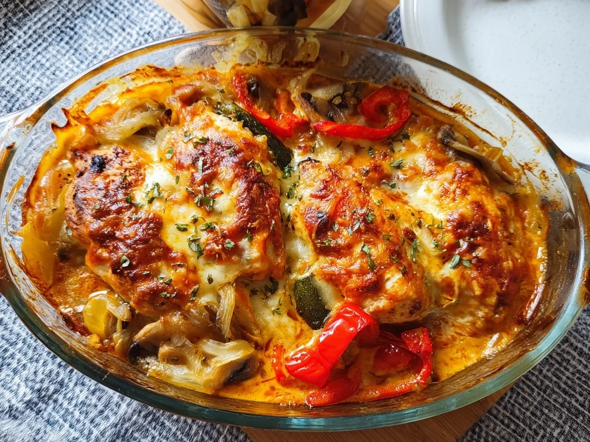 Hähnchenbrustfilet Auflauf: Einfaches Familienrezept - Bild 1