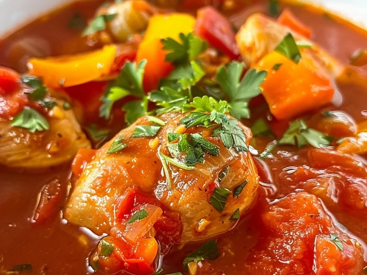 Hühnereintopf mit Tomaten: Dein schnelles Feierabend-Rezept - Bild 1