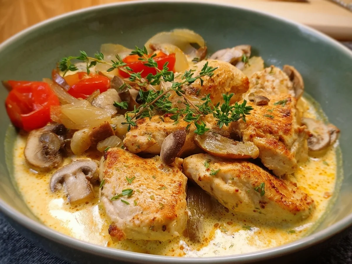 Hühnergeschnetzeltes Rezept Schnell & Lecker - Bild 1