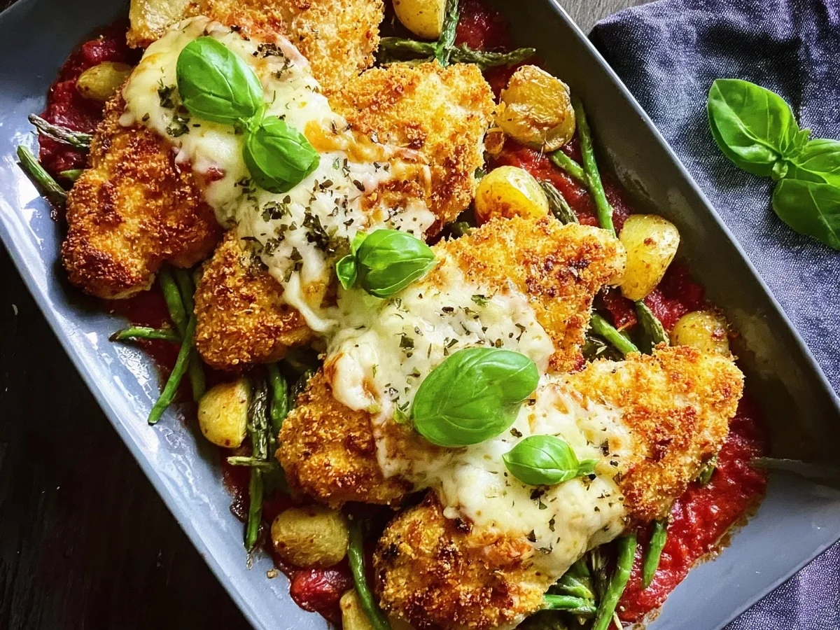 Italienisches Parmesan-Hähnchen aus dem Ofen - Bild 2