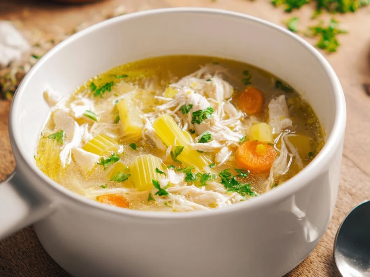 Klassische Hühnersuppe: Zarte Hühnerbrust, dein Seelenwärmer - Bild 2