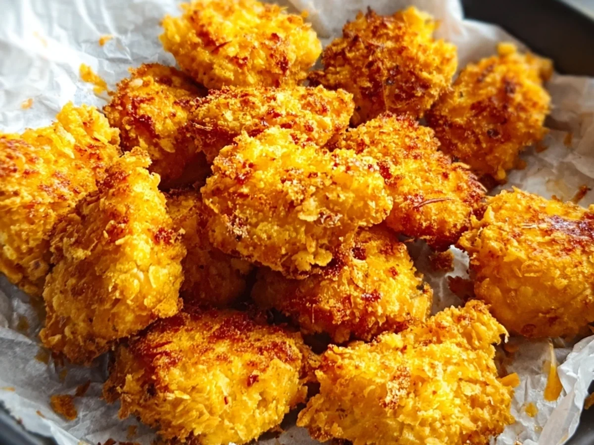 Knusprige Chicken Nuggets aus der Heißluftfritteuse - Bild 1