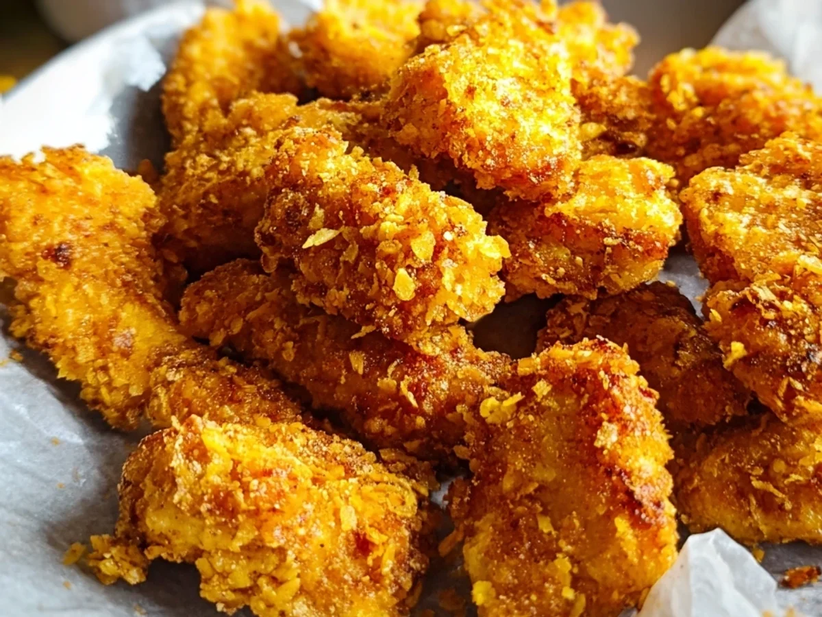 Knusprige Chicken Nuggets aus der Heißluftfritteuse - Bild 2