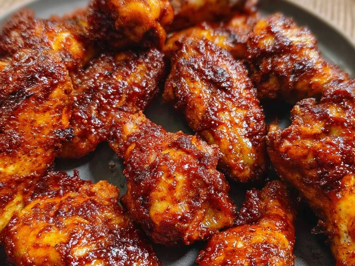 Knusprige Chicken Wings mit würziger BBQ-Sauce: Mein Rezept - Bild 1