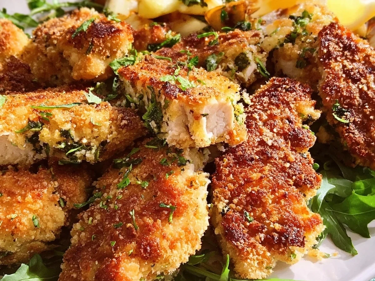 Kräuterpanierte Hähnchen-Schnitzelstreifen - Bild 2