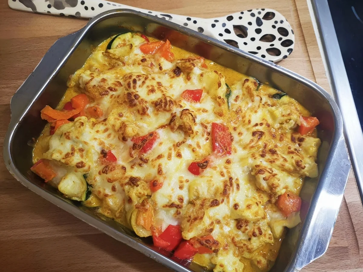 Low Carb Hähnchen Curry Auflauf: Cremig & Einfach - Bild 2