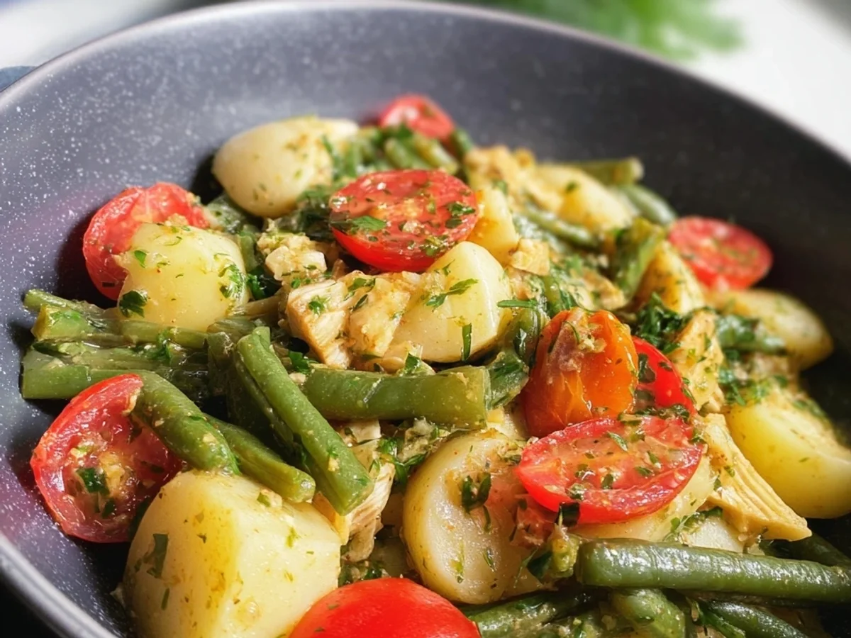 Low Carb Kohlrabi-Ragout mit Tomaten & Bohnen - Bild 2