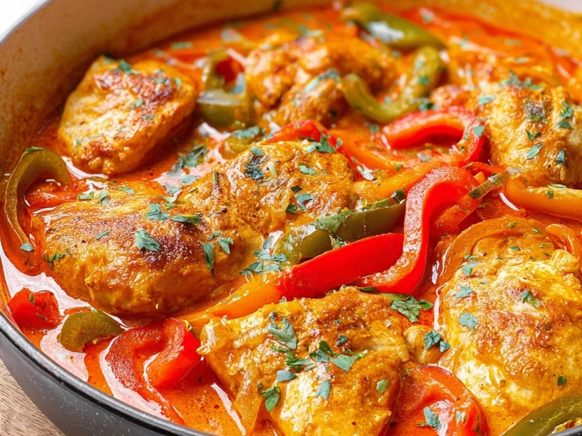 Paprika-Sahne-Hähnchen: Schnelles Hauptgericht unter 30 Min. - Bild 2