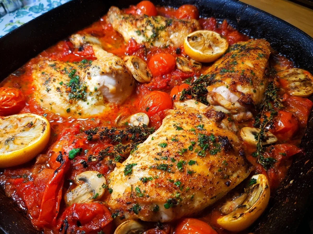 Pollo Cacciatore: Italienisches Familienhähnchen - Bild 2