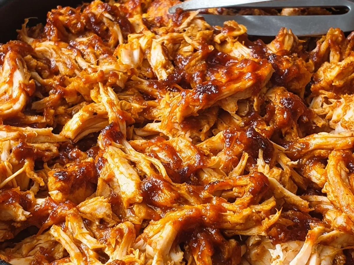 Pulled Chicken aus dem Backofen: Einfach & Saftig - Bild 1