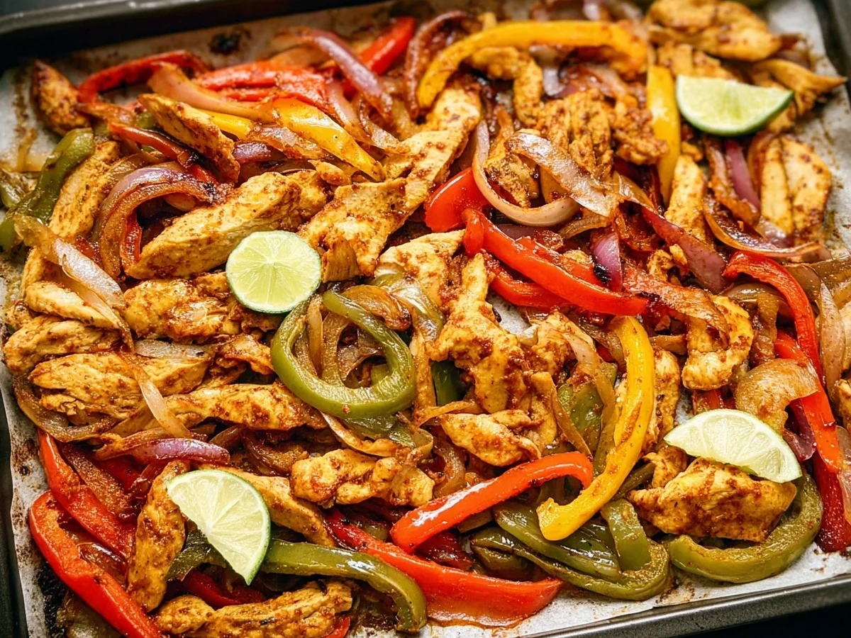 Schnelle Chicken Fajitas vom Blech: Fixes Abendessen - Bild 2