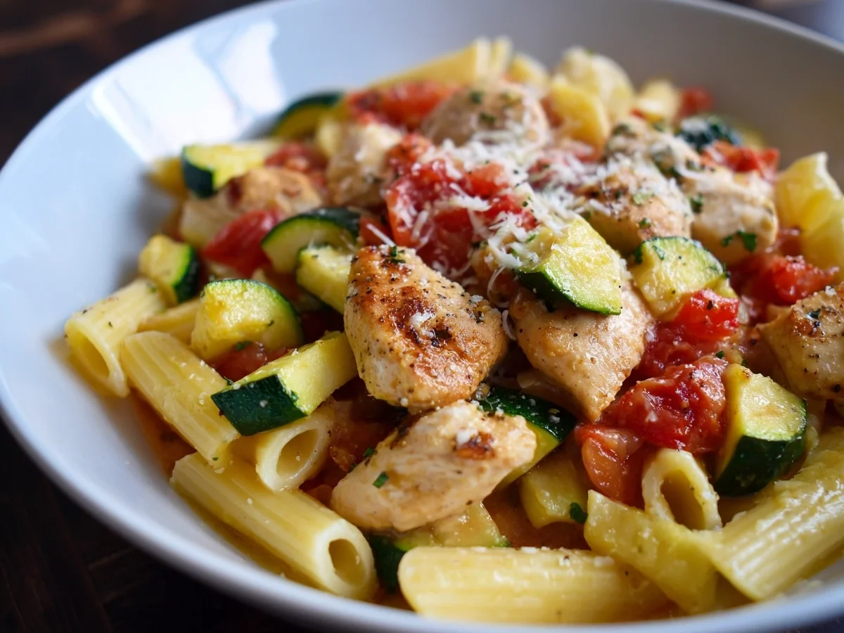 Schnelle Hähnchen-Zucchini-Pasta: Das Familienrezept - Bild 2