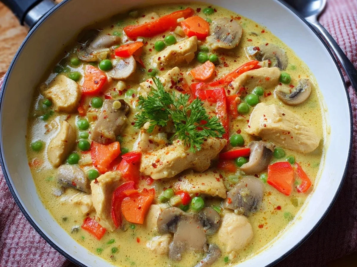 Schnelle Hähnchenpfanne mit Senfsauce: Einfach & Lecker - Bild 2