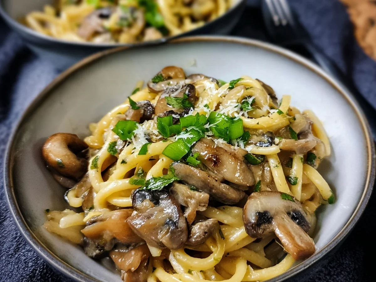 Schnelle Pilzpasta: Cremig, Lecker & Einfach Zubereitet - Bild 2