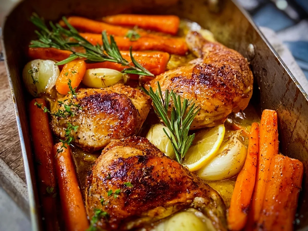 Schnelles 25-Minuten-Huhn mit Möhrchen - Bild 2