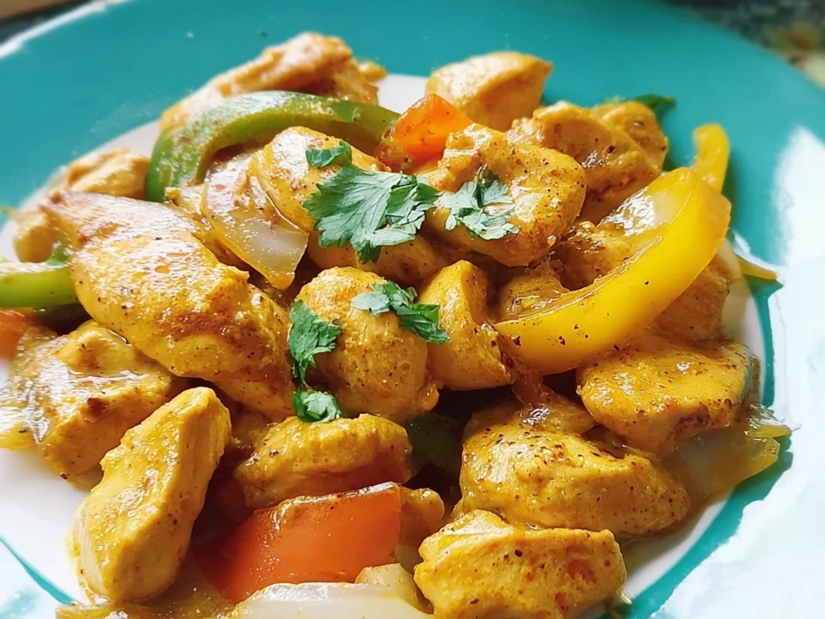 Schnelles Hähnchen Curry Geschnetzeltes in 30 Minuten - Bild 2
