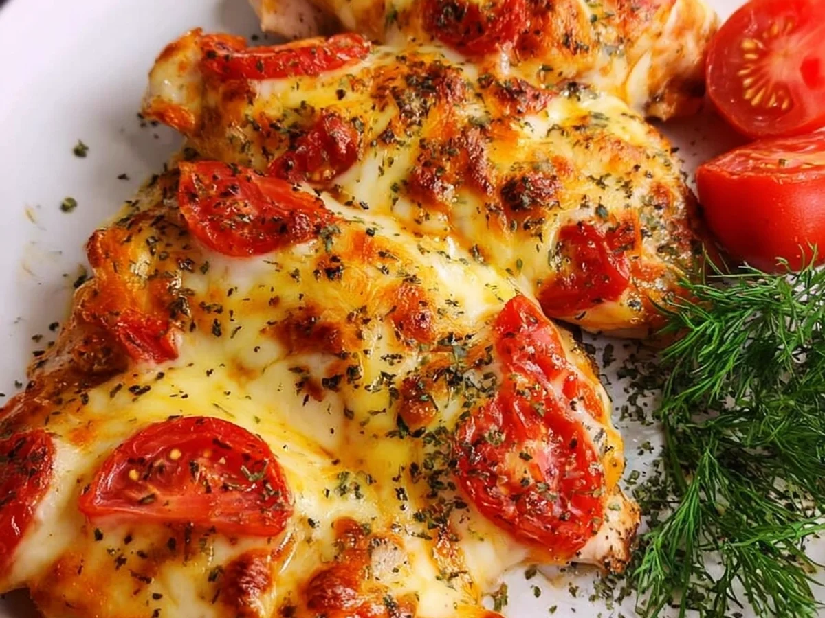 Tomate Mozzarella Hähnchen aus dem Ofen: Schnell & gesund - Bild 2