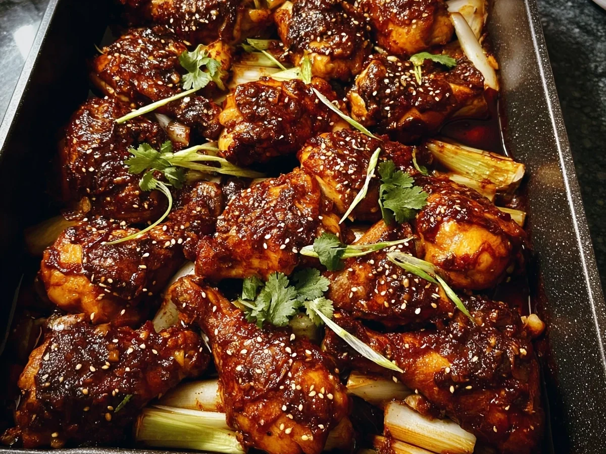Asiatisches Chili-Huhn aus dem Ofen: Würziges Rezept - Beitragsbild