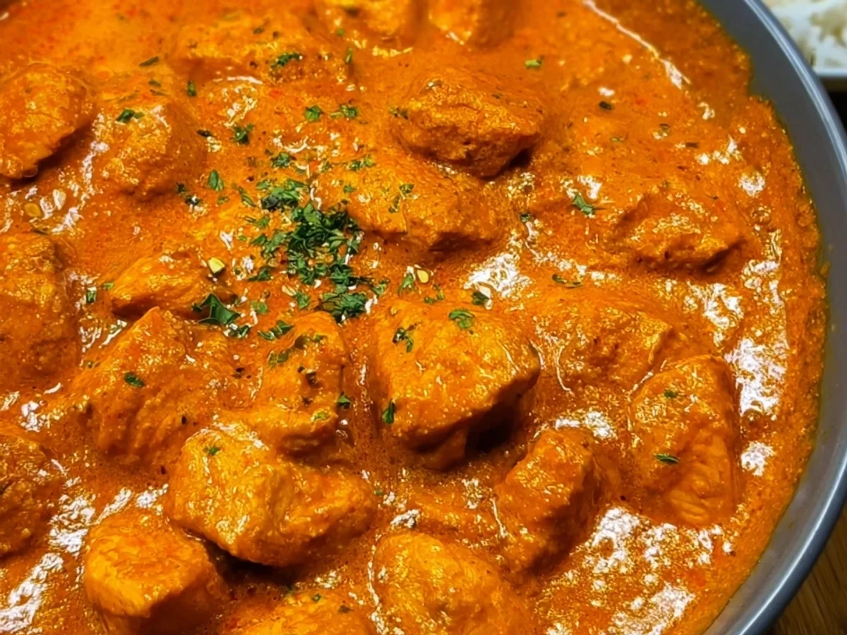 Authentisches Butter Chicken Rezept: Indischer Klassiker - Beitragsbild