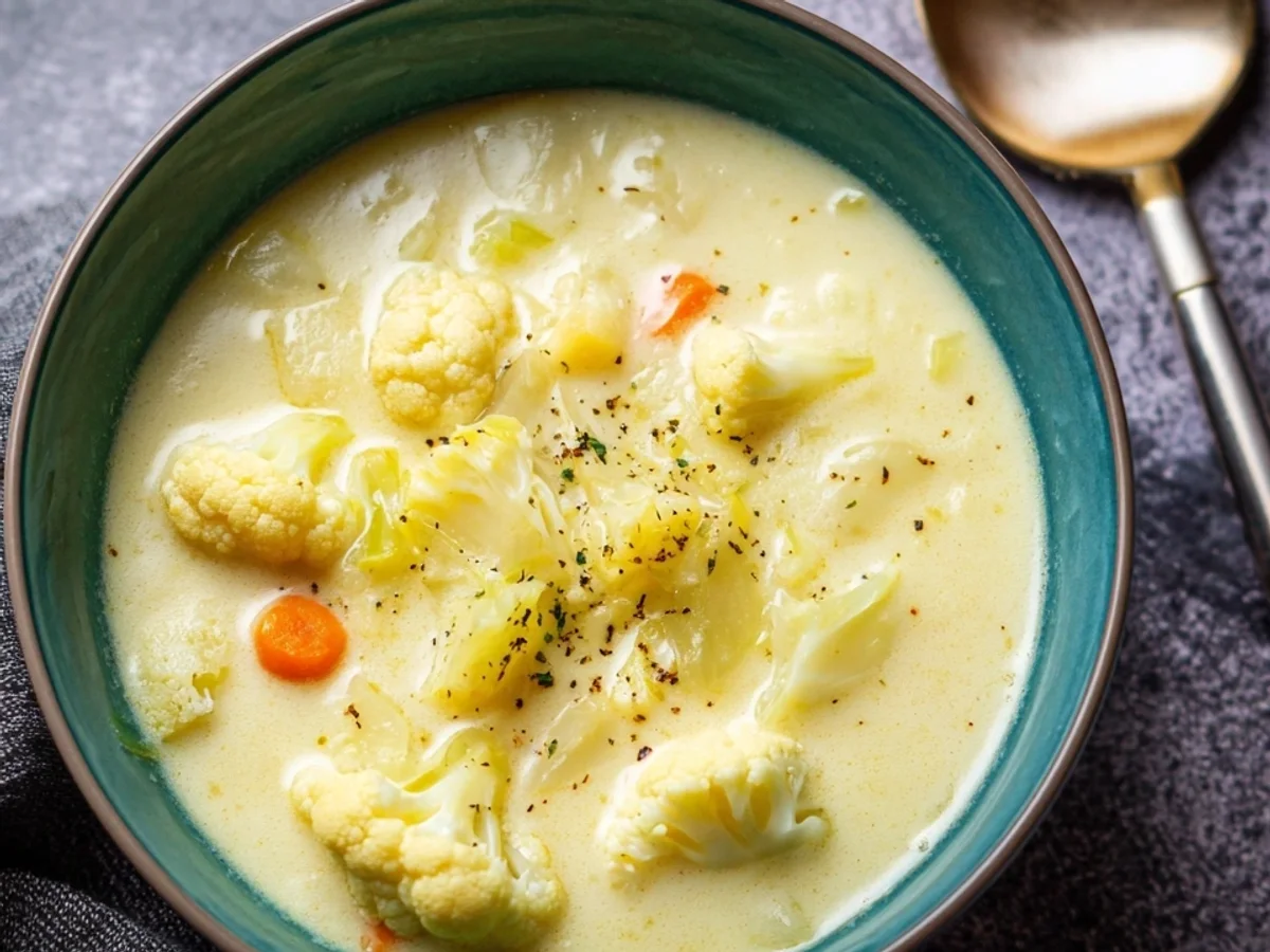 Cremige Blumenkohlsuppe: Wärmender Genuss für kalte Tage - Beitragsbild