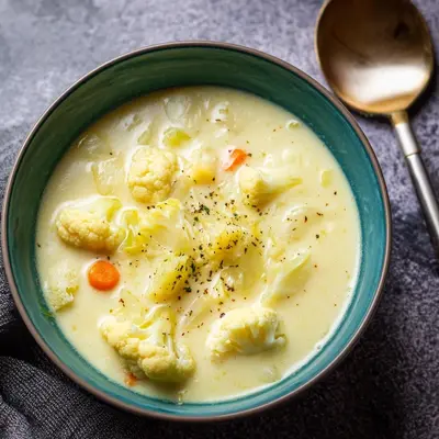 Cremige Blumenkohlsuppe: Wärmender Genuss für kalte Tage