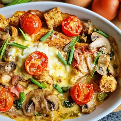 Cremiger Hähnchen Auflauf: Herzhaft, einfach, lecker