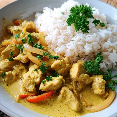Cremiges Curry-Geschnetzeltes: Mein schnelles Seelenfutter